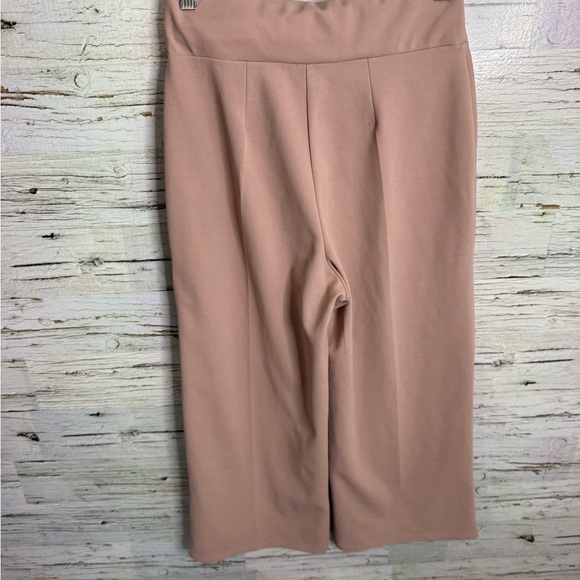 Miss Selfridge size 6 pink cropped Wide Leg Pants - Picture 8 of 8